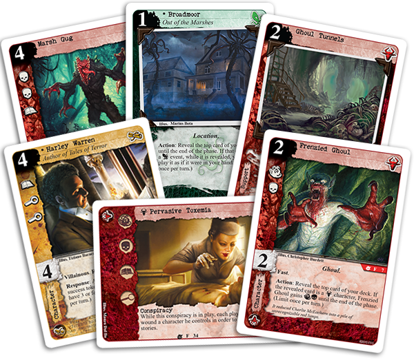 With Its 165 Cards , The Thousand Young Adds New Depth - La Llamada De Cthulhu Lcg (600x523), Png Download