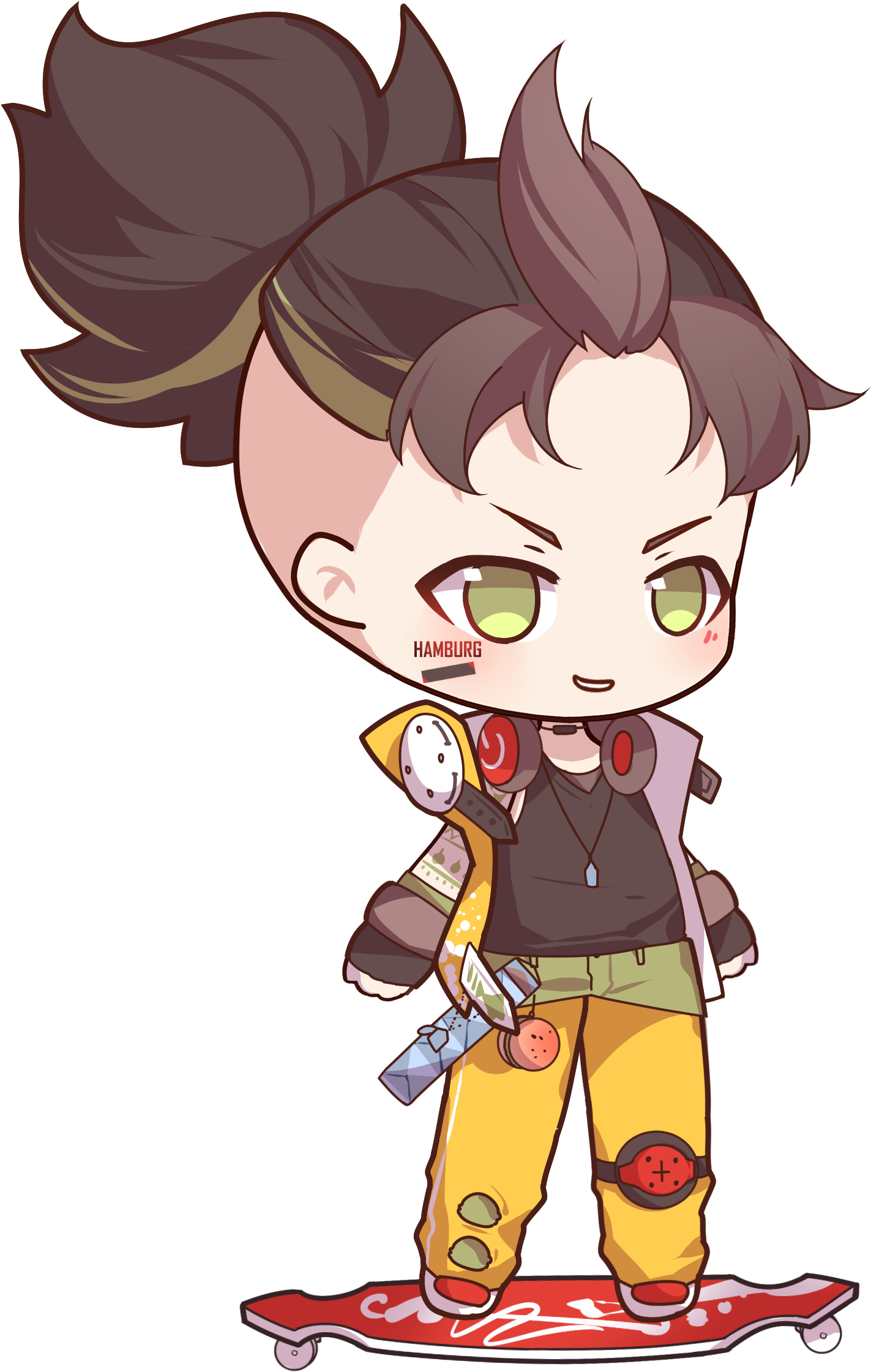 Sprite-hamburger - 食 之 契約 漢堡 (1429x2244), Png Download