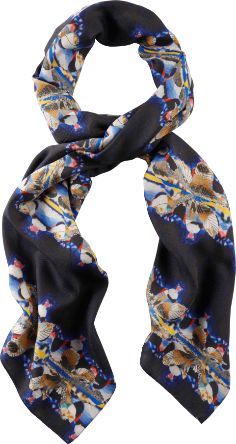 Free Png Black Printer Scarf Png Images Transparent - Scarf (481x904), Png Download