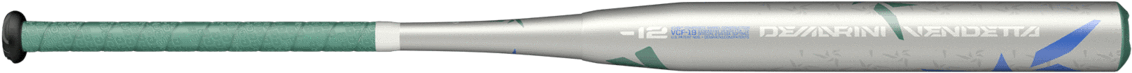 -12 Length To Weight Ratio Demarini Fastpitch Bat - Racket (1400x392), Png Download