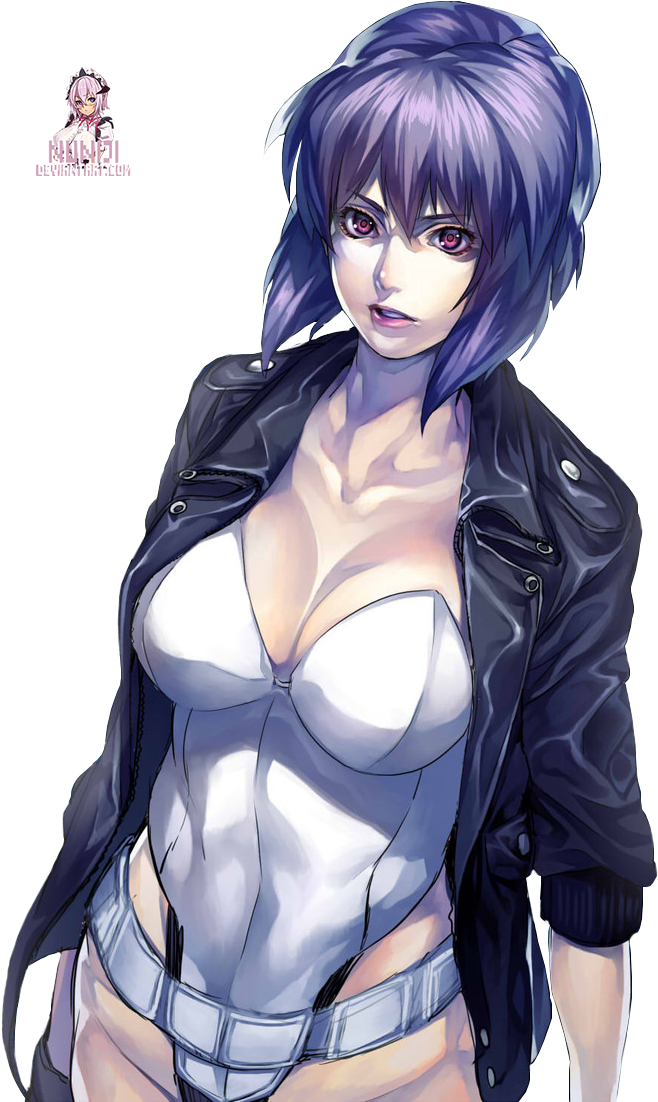 Traditional Games » Thread - Ghost In The Shell Anime Makoto (850x1122), Png Download