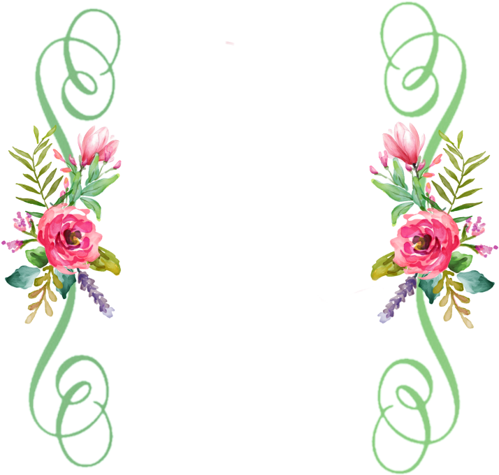 Curly Swirly Flowers Vintage Vintageflower Decorations - Scrapbook Customs Mini Craft West Virginia Love Stickers (1024x1024), Png Download