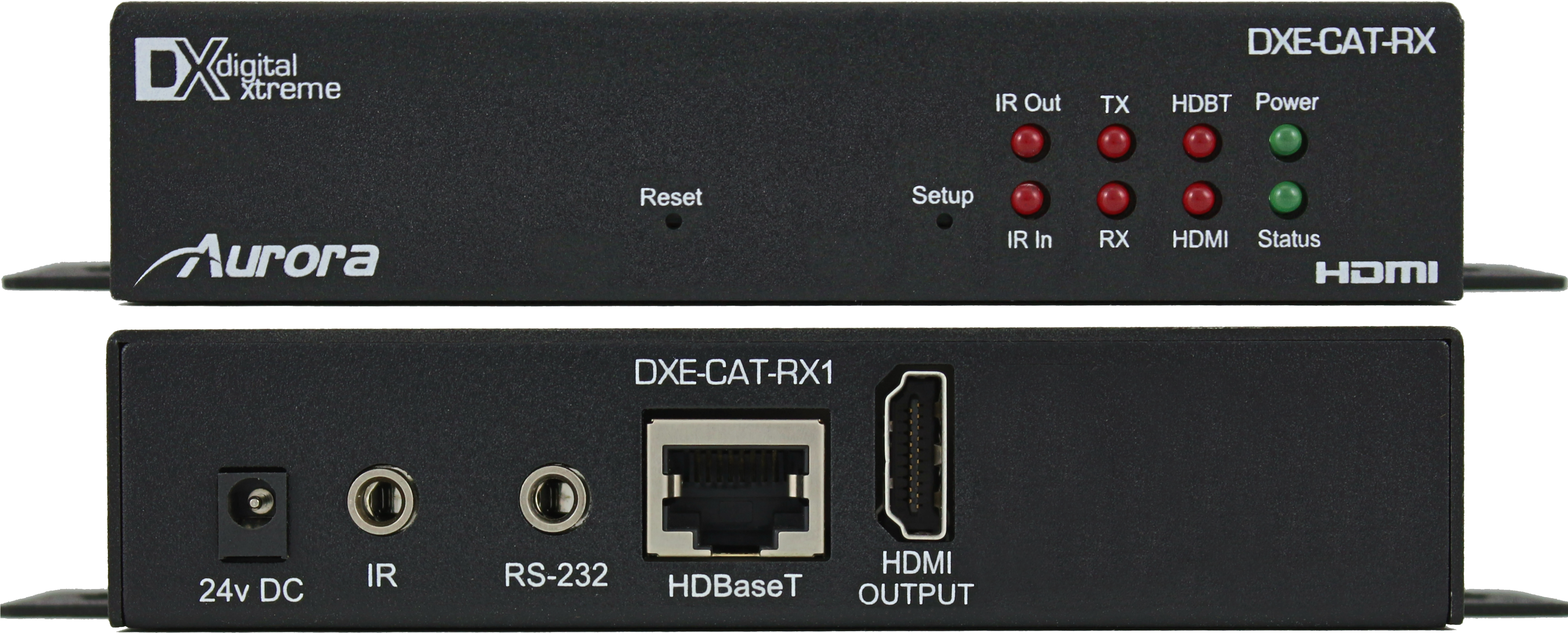 Dxe Cat Rx1 Fb Direct Front With Ears - Aurora Multimedia 230' 4k Digital Xtreme Hdmi Hdbaset (4854x1990), Png Download