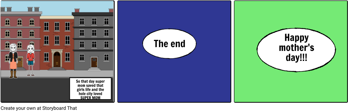 Mother's Day Comic - Storyboard (1164x385), Png Download