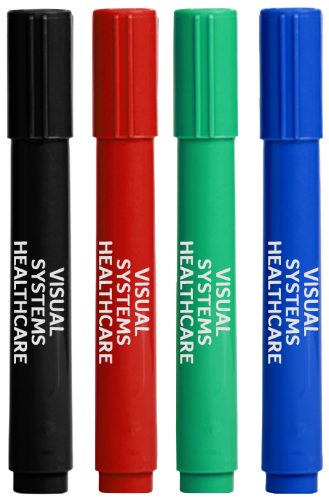 Dry-wipe Markers - Plastic (800x800), Png Download