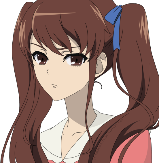 Misaki Mei - Anime Another Izumi Akazawa (570x568), Png Download