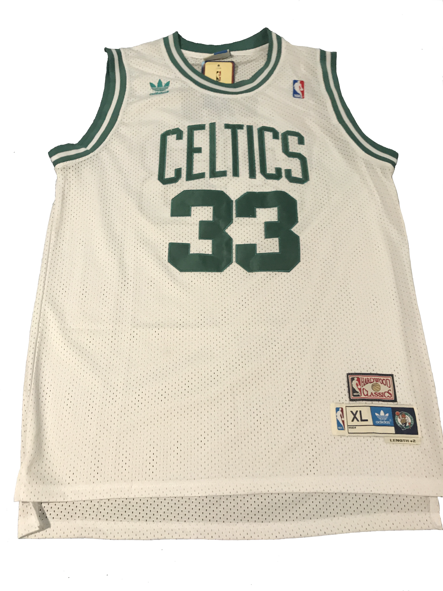 Load Image Into Gallery Viewer, Larry Bird Signed - Boston Celtics Larry Bird White 33 Throwback Classic (1536x2048), Png Download