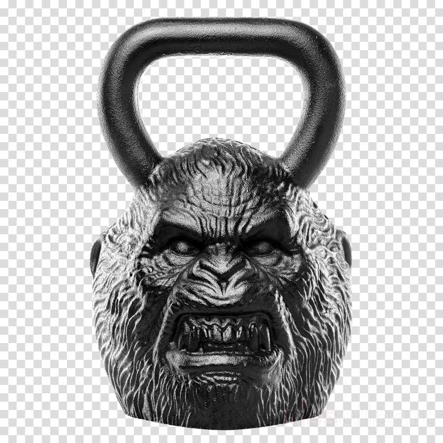 Bigfoot Kettlebell Clipart Onnit Gorilla Primal Kettlebell - Onnit Primal Bell Bigfoot 90 Lb (900x900), Png Download