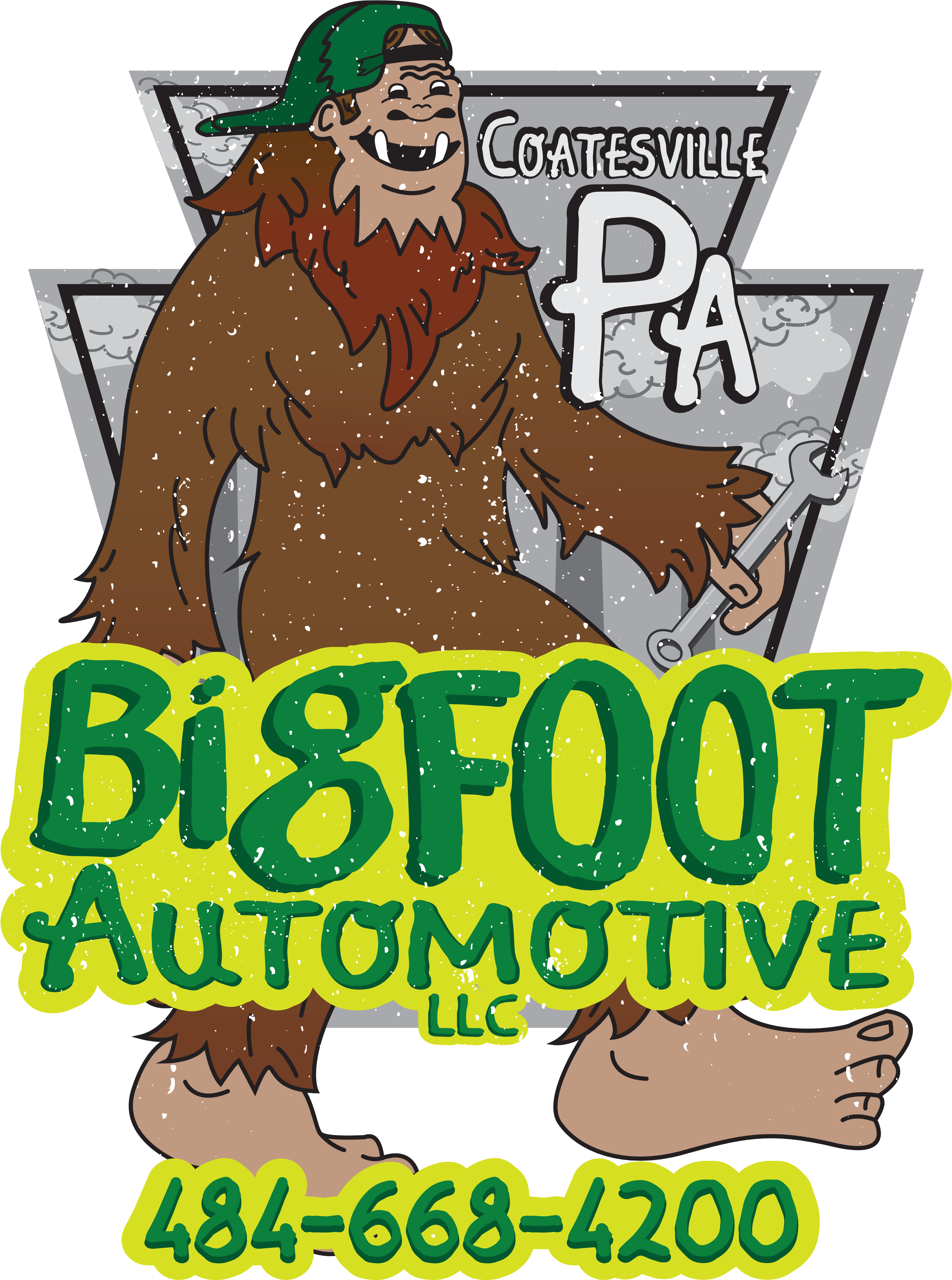 Bigfoot Auto Hoodie - Mrs. (3600x4802), Png Download