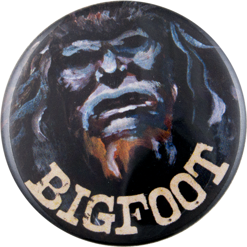 Texas Bigfoot Research Conservancy - Paper + Goods: Button Box By Busy Beaver Button Museum (1000x982), Png Download