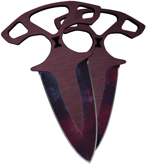 S875-p2 - Shadow Daggers Doppler Phase 1 (640x714), Png Download