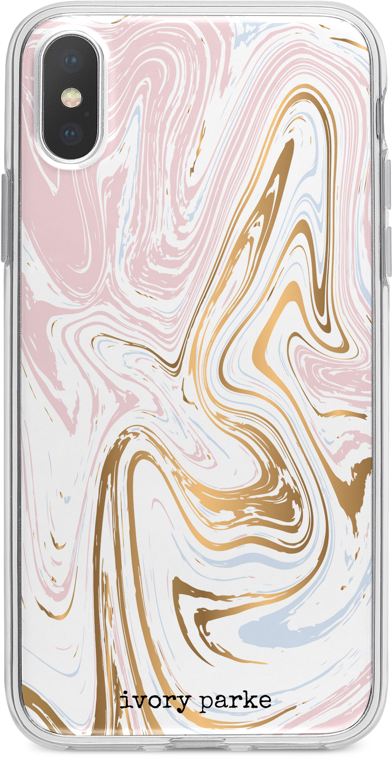 Dripping Gold Marble Iphone Case - Iphone X (3000x3000), Png Download