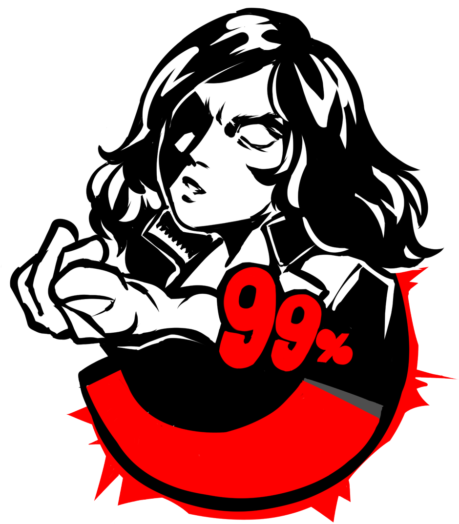 💪mao On Twitter - Persona 5 Security Level (1139x1200), Png Download