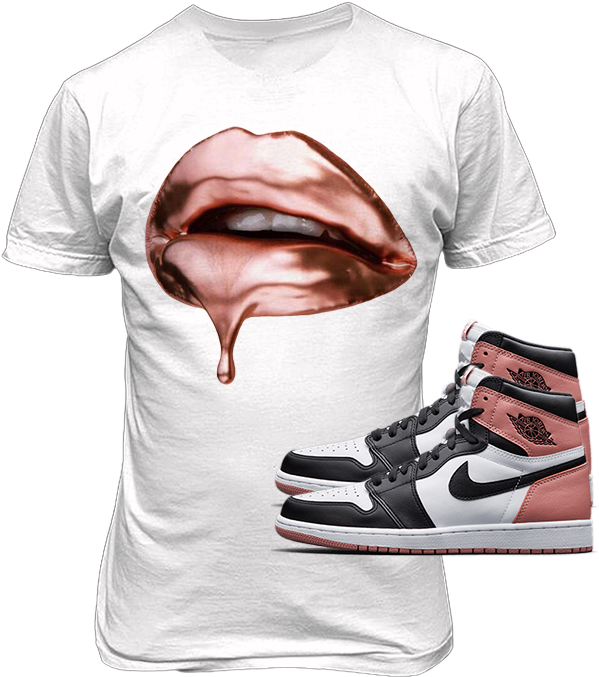 Image - Metallic Lip Drip Png (668x720), Png Download