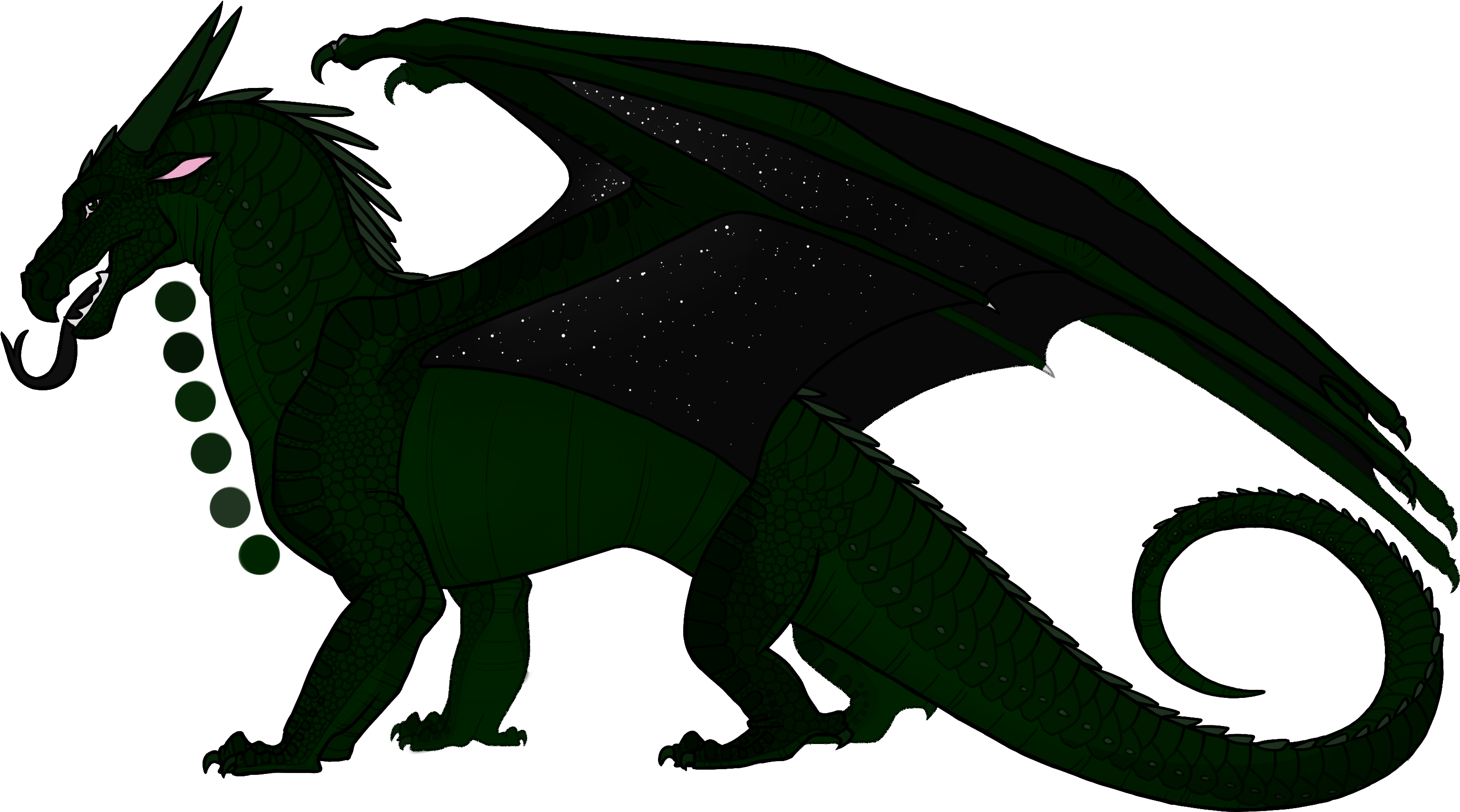 Prudence Is A Greenish Female Nightwing Wings Of Fire, - Nightwing From Wings Of Fire (3132x1768), Png Download
