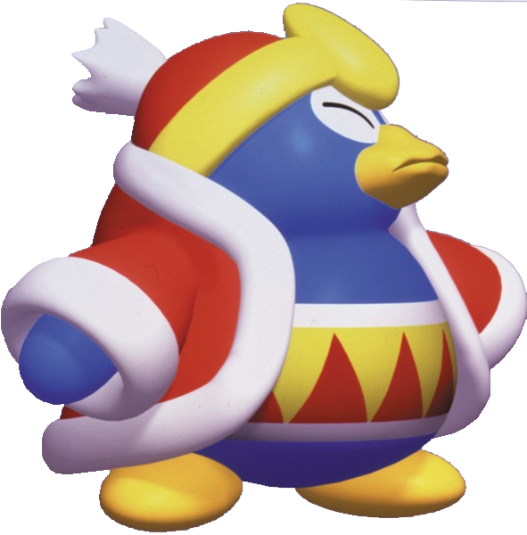 Dedede64 - Kirby 64 King Dedede (591x600), Png Download