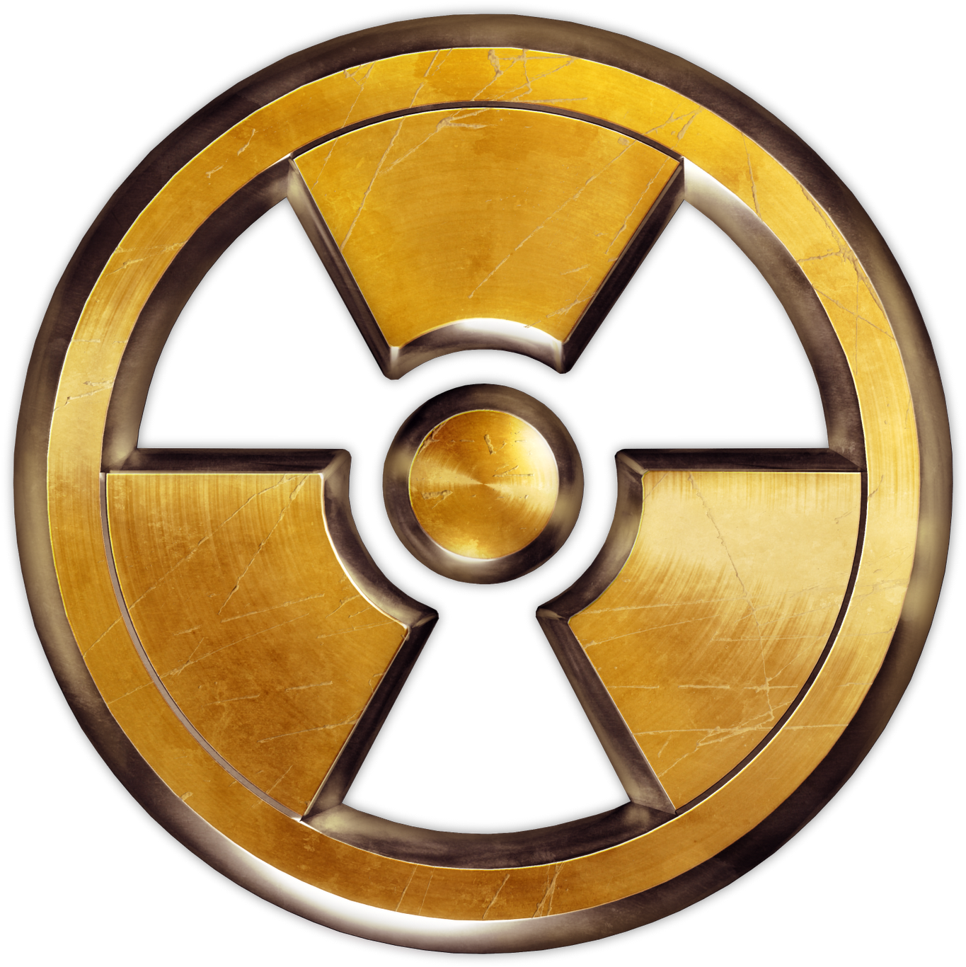 Mw2 Nuke Symbol - Nuke Greeting Cards (pk Of 10) (1600x1600), Png Download