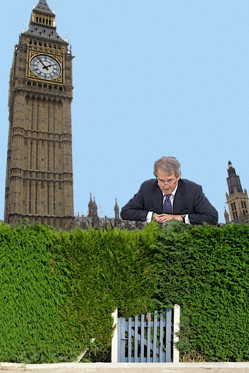 Scaled Westminster Paterson Hedge - Big Ben (500x750), Png Download
