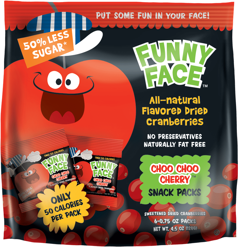 Parents Will Appreciate That Funny Face Dried Cranberries - Cranberry (1000x1001), Png Download