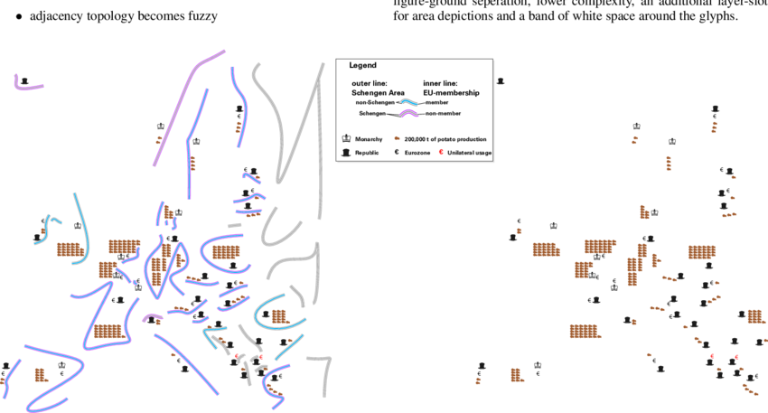 Potato Production, Monarchies, The Eurozone And The - Diagram (850x457), Png Download