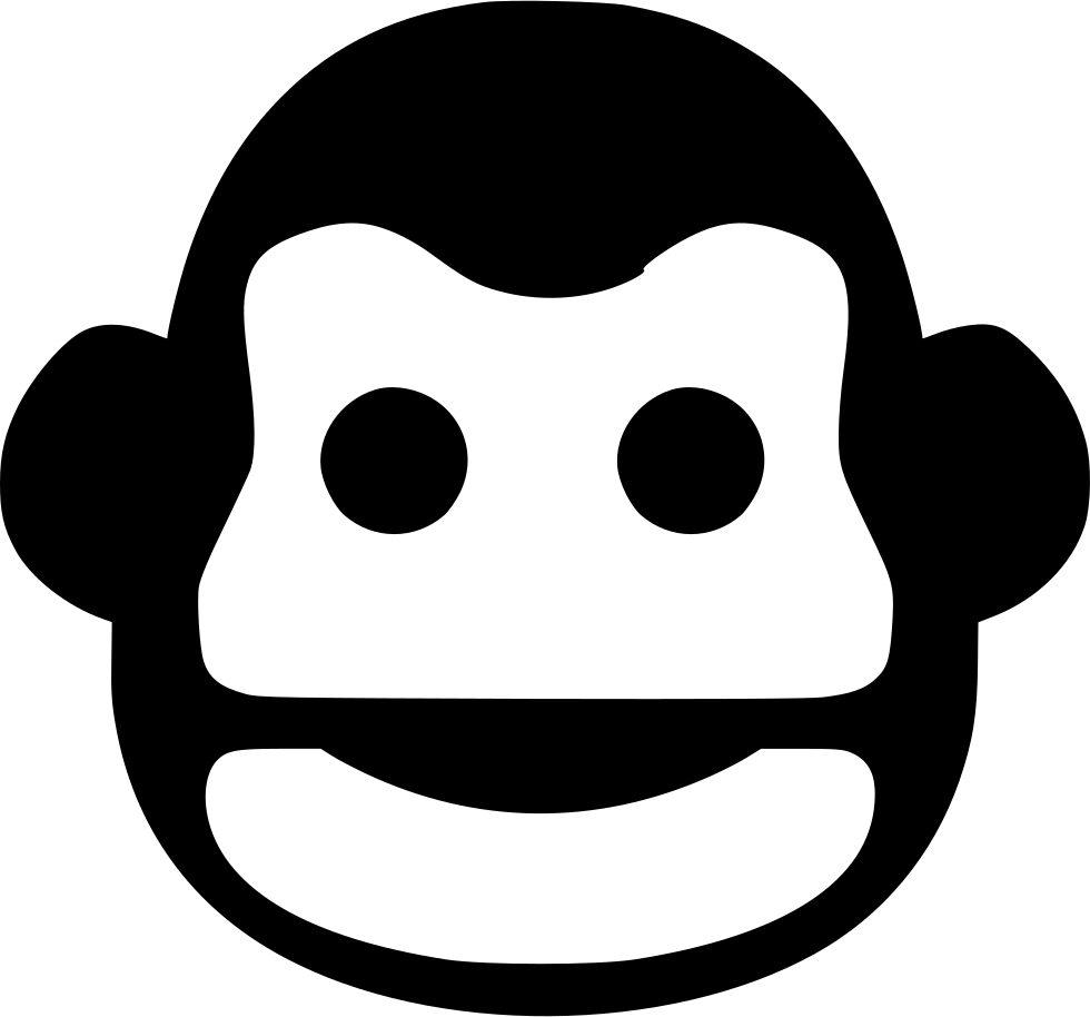 Monkey Smile Png Icon (980x914), Png Download