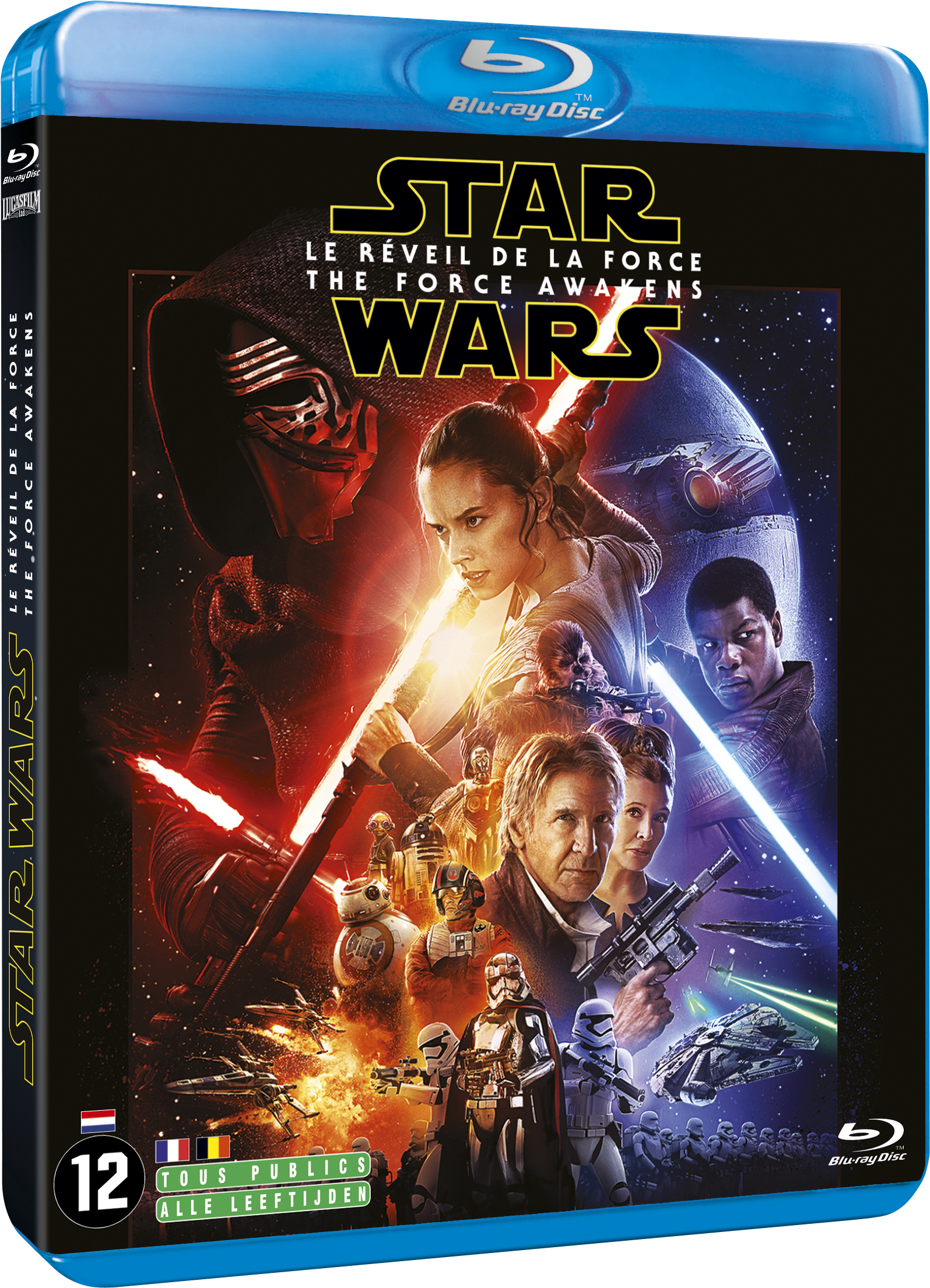 Bd Star Wars Le Reveil De La Force (1800x2400), Png Download