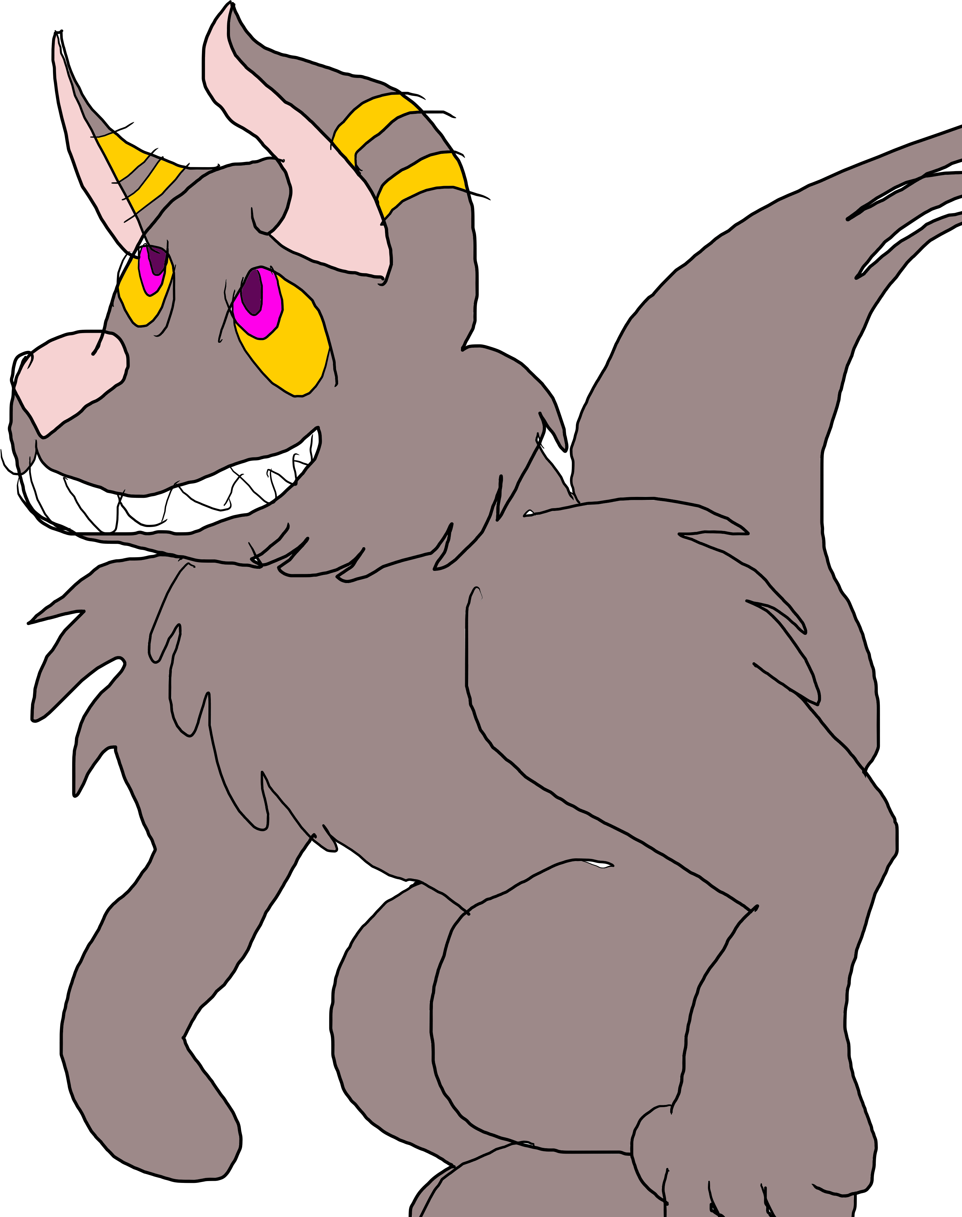 Werewolf - Cartoon (4000x4000), Png Download