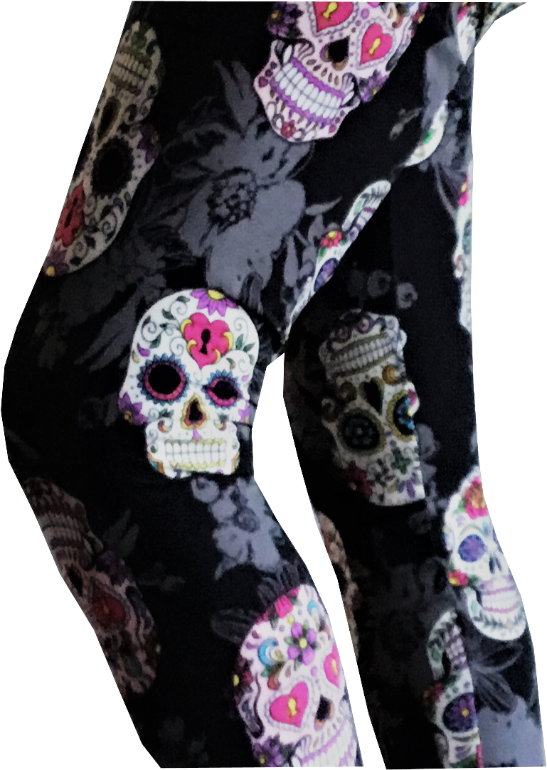 Sugar Skulls - Skull (819x1231), Png Download