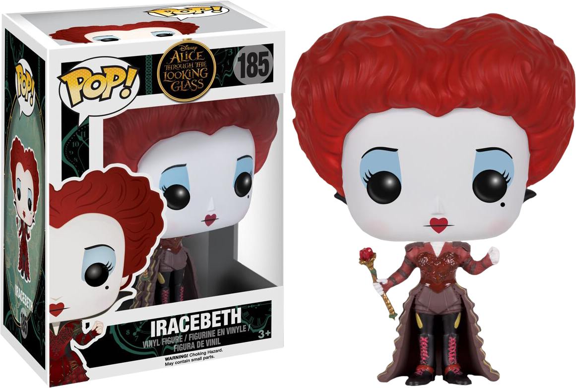 Alice - Alice Through The Looking Glass - Iracebeth Pop! Vinyl (1161x783), Png Download