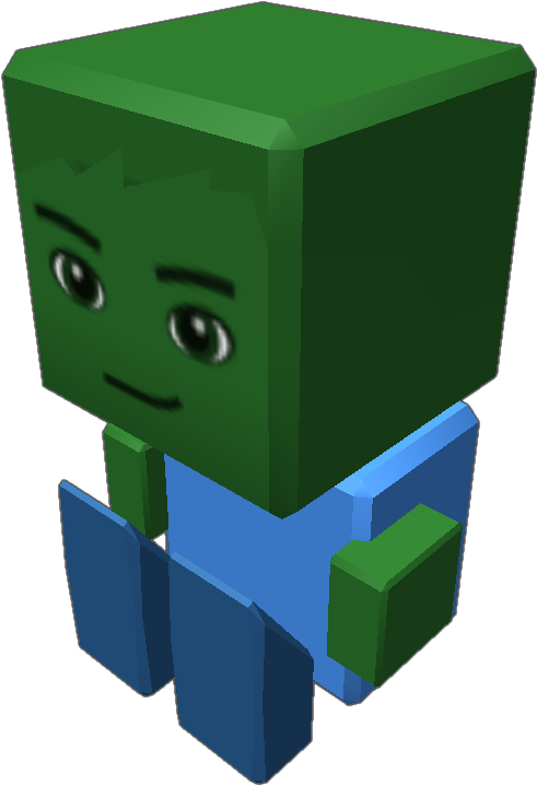 Minecraft You Can Add A Zombie On Him - Cartoon (768x768), Png Download
