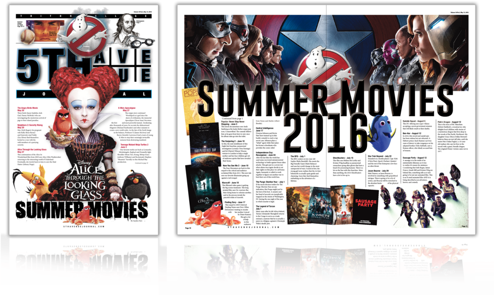 May 2016 Center Spread - Captain America Movie Superhero Framed 5pc Oil Painting (1000x604), Png Download