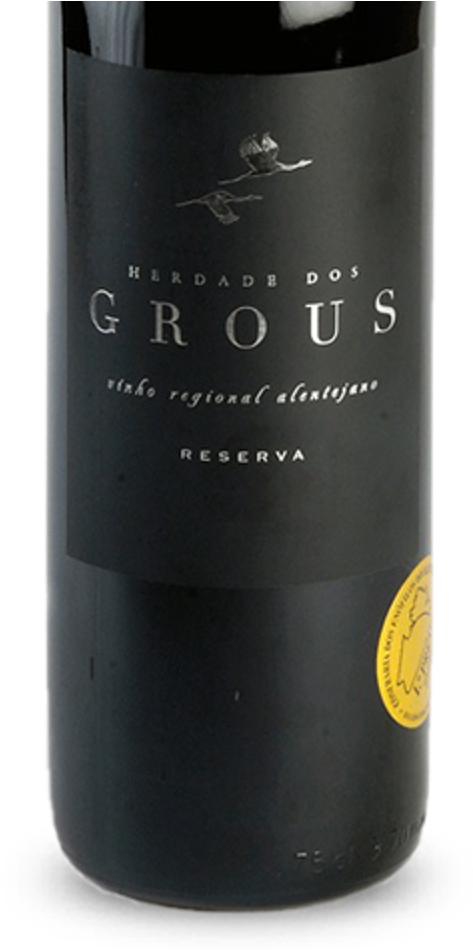 Herdade Dos Grous Red Reserve 2015 Von Herdade Dos (712x1000), Png Download