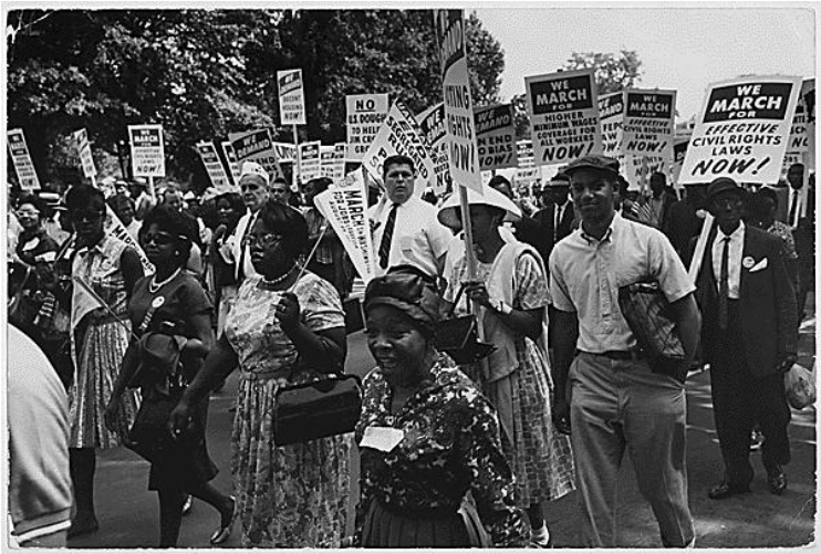 542044 Crowd - Washington, D.c.: 1963-2006 (1099x500), Png Download