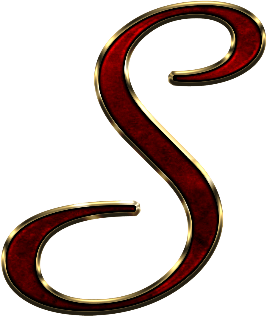 Download Alphabet Png Clip Black And White Stock - Letter S Transparent Background (1280x1280), Png Download