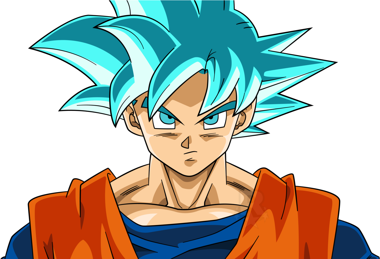 Picture Of Goku Saiyan - Goku God Saiyan 2 (1600x900), Png Download