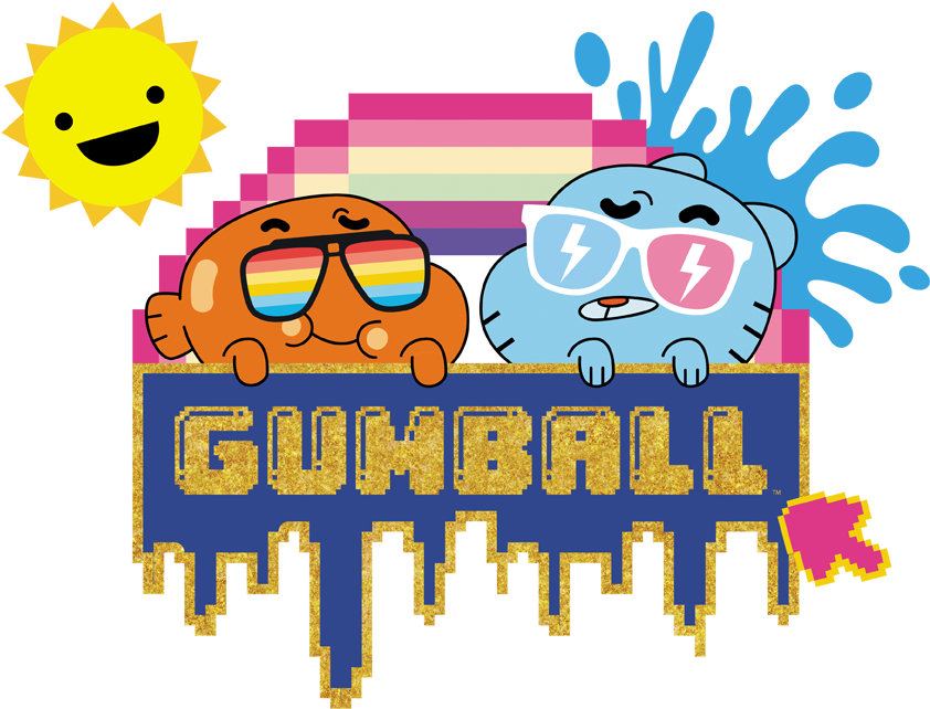The Amazing World Of Gumball Sunshine Men's Tall Fit - Cartoon Network Amazing World Gumball Sunshine Shirt (850x704), Png Download