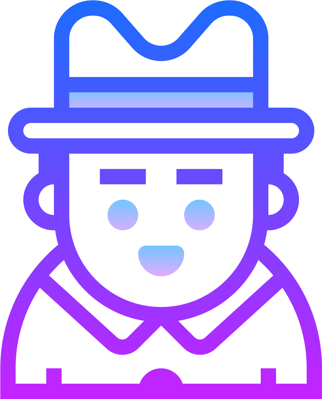 The Icon Consists Of A Stylized Eye Within A Magnifying - Icon (1600x1600), Png Download