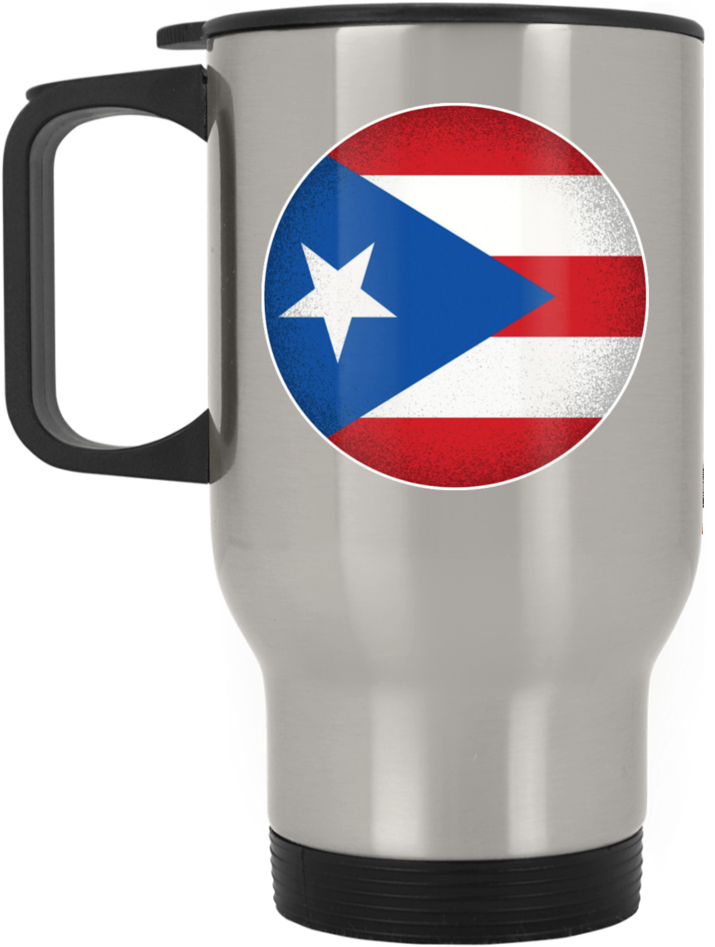 Puerto Rico Flag Mugs - Wear Purple For My Hero - Fibromyalgia T-shirt (960x960), Png Download