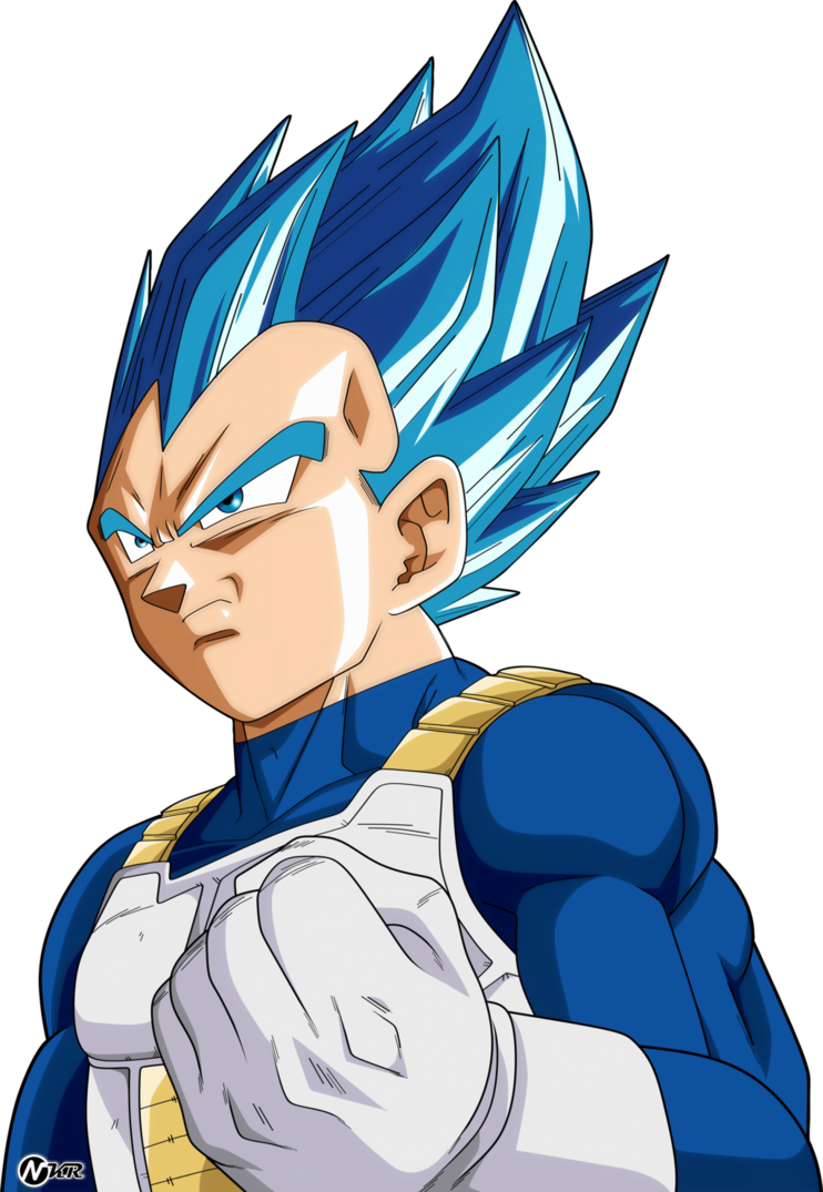 Vegeta Ssj Blue Full Power Render By Naironkr-dbzpqz4 - Vegeta Ssj Blue Full Power Png (742x1075), Png Download