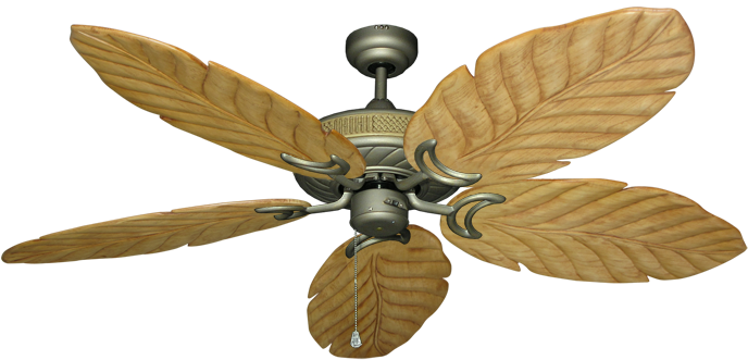 Pictures Gallery Of Alluring Antique Bronze Ceiling - Gulf-coast 58" 100 Series Raindance Ceiling Fan Antique (800x392), Png Download