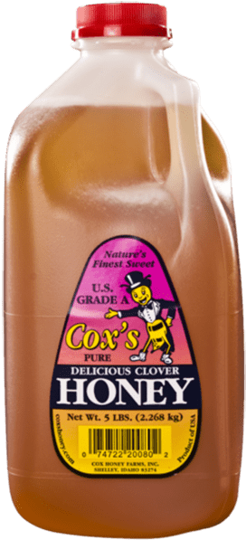 One 5 Lb - Pure Sweet Honey Farms (750x750), Png Download
