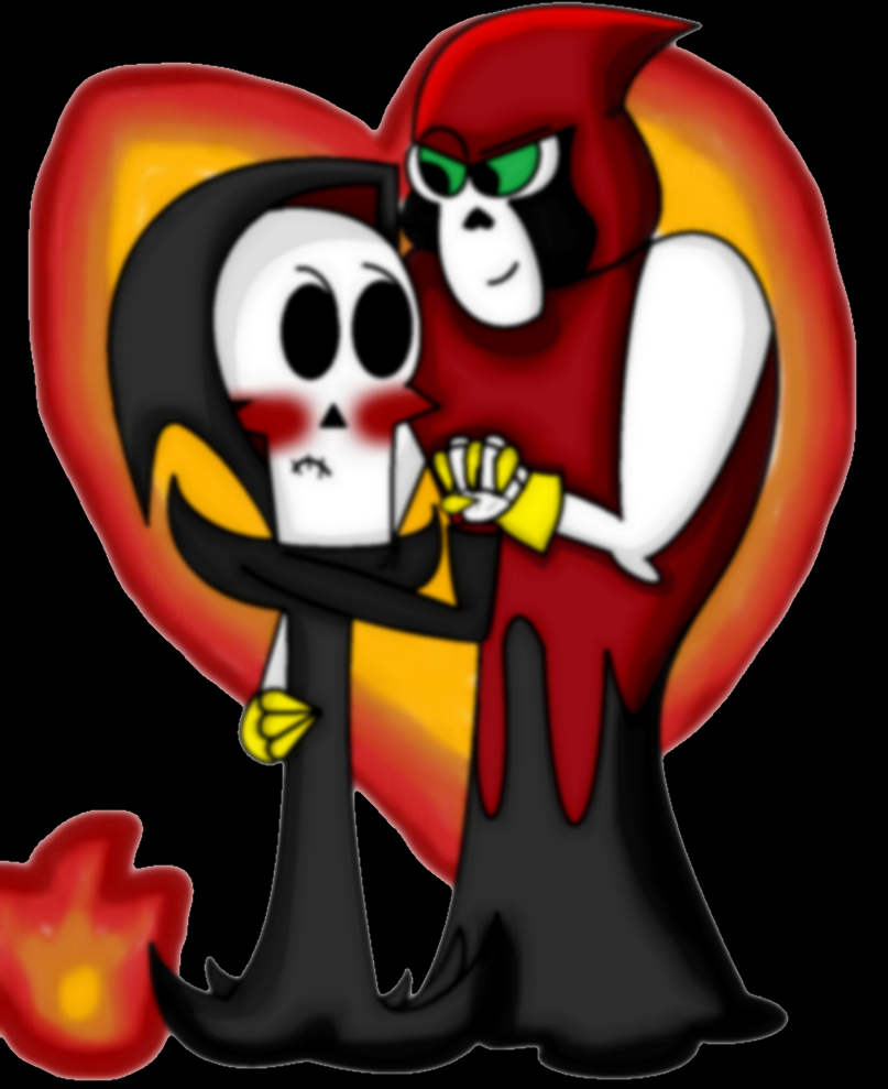 Grim Reaper And Lord Hater Best Brothers - Grim Reaper And Lord Hater (807x989), Png Download