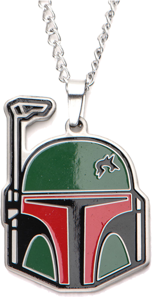 Boba Fett Pendant Necklace - Star Wars: Bounty On Your Head Pendant (600x600), Png Download