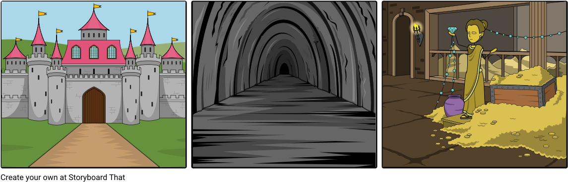 Gold Digger - Storyboard (1164x385), Png Download