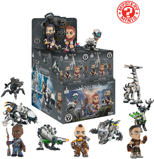 Mystery Minis Horizon Zero Dawn (641x662), Png Download