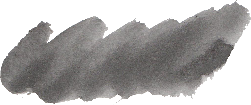 Free Download - Brush Stroke Black Watercolor (1016x428), Png Download