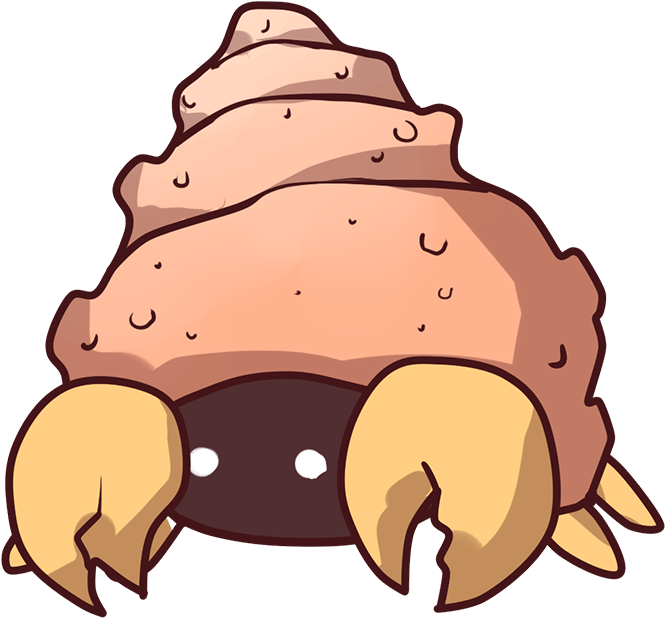 Fa-hermit Crab - Hermit Crab (1000x1000), Png Download