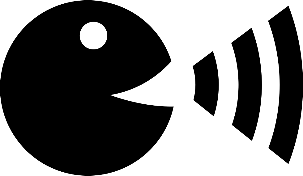 Talking Pac Man Comments - One Voice Clip Art (980x570), Png Download