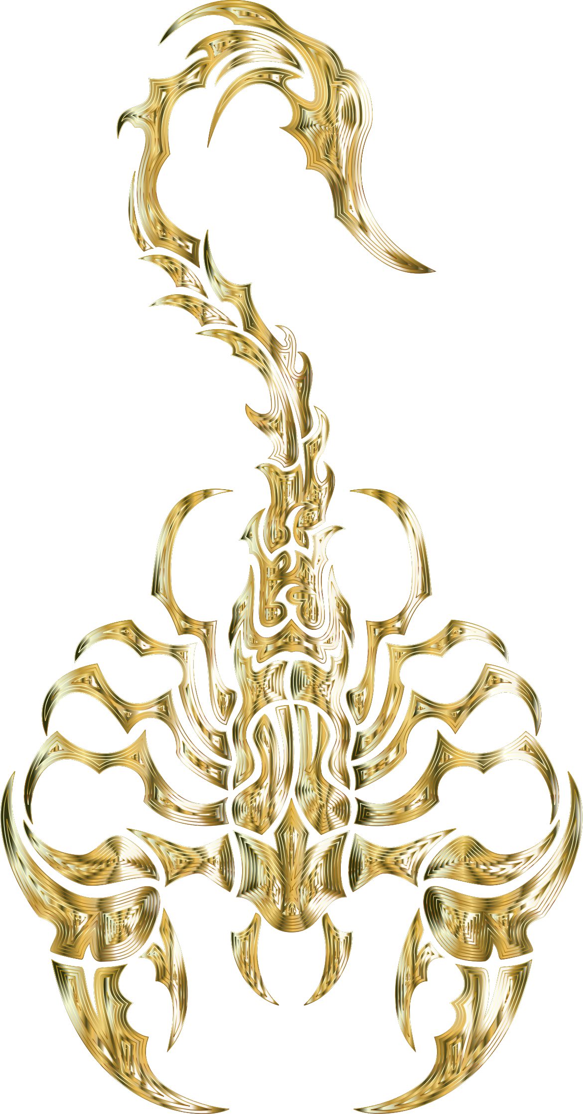 This Free Icons Png Design Of Sleek Tribal Scorpion (1170x2234), Png Download