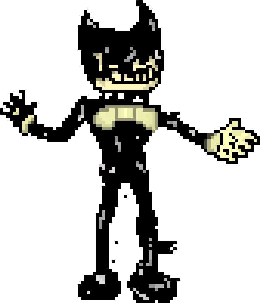 Ink Bendy (930x1020), Png Download